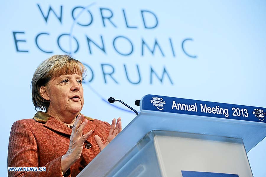 Merkel advierte sobre burbuja y pide regular instituciones financieras
