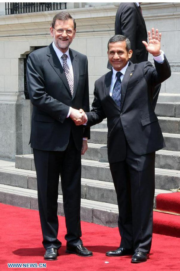 España busca mayor cooperación con Perú, afirma Mariano Rajoy