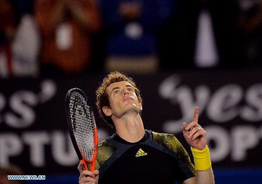 Tenis: Murray vence a Federer y pasa a final contra Djokovic en Abierto de Australia