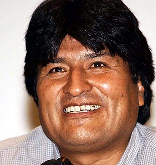 Presidente de Bolivia garantiza utilidades a inversiones extranjeras