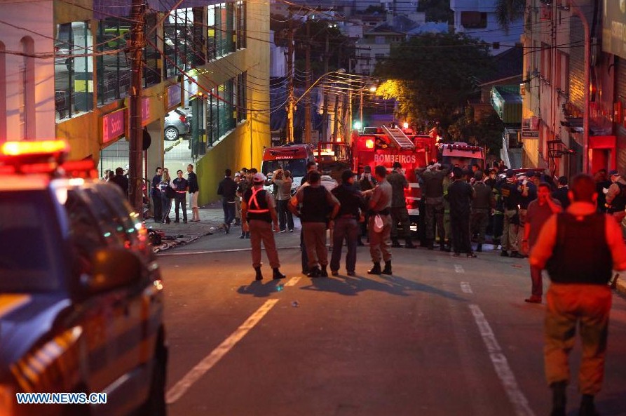 La banda que causó el incendio en Brasil podría ser acusada de homicidio