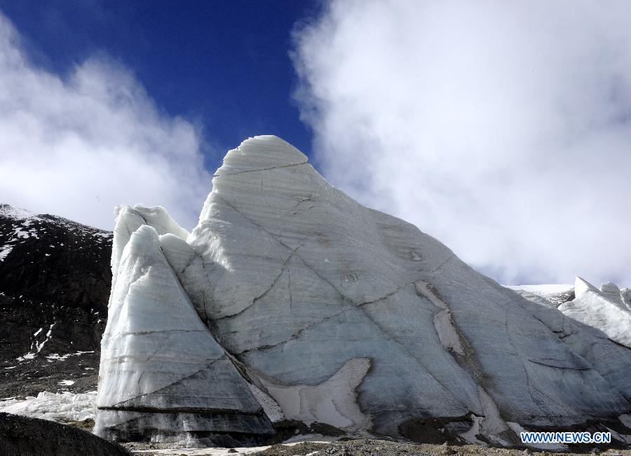 El tercer mayor glaciar del mundo en el Tíbet de China 5
