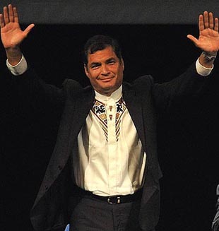 Presidente de Ecuador retoma campaña de reelección