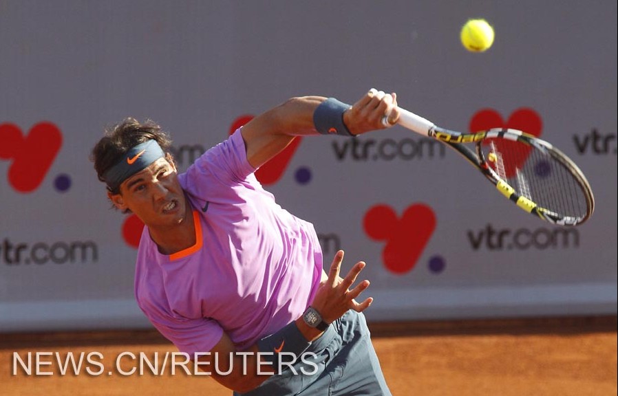 Tenis: Nadal derrota a argentino Delbonis en retorno a las canchas en ATP de Viña del Mar