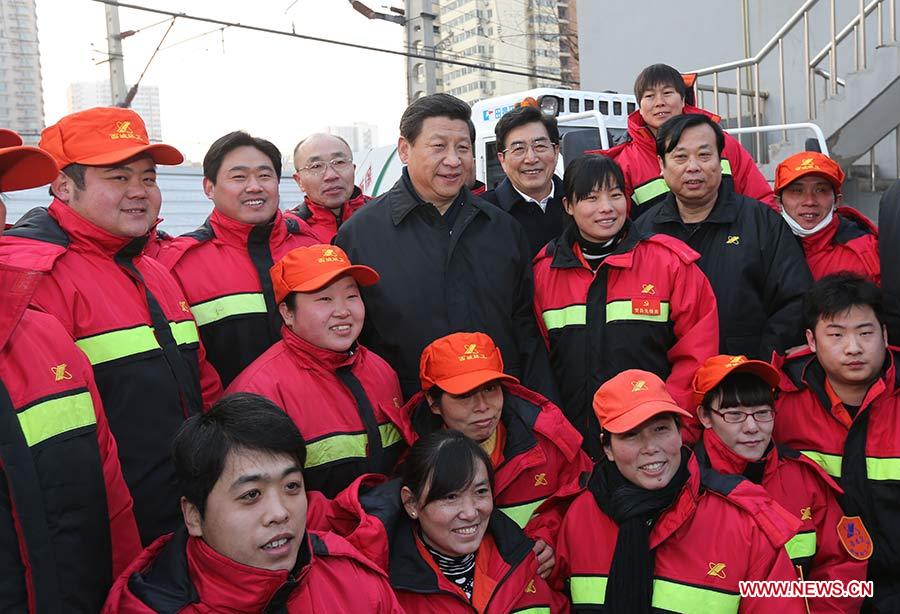 Xi Jinping felicita año nuevo lunar a trabajadores y policías  6