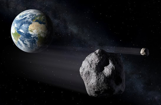 Acercamiento récord de un asteroide a la Tierra