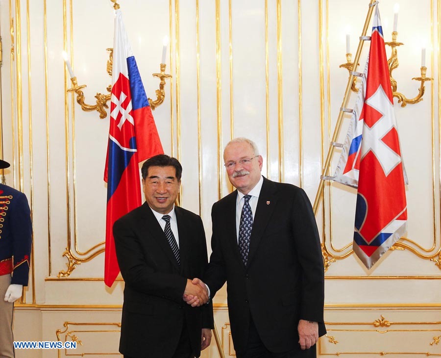 China busca lazos más estrechos con Eslovaquia: Hui Liangyu