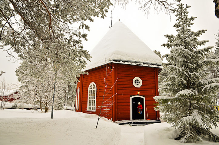 Feria del pueblo sami celebrada en febrero en Suecia 5