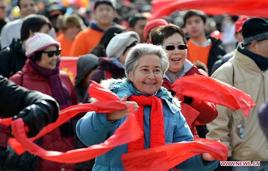 Celebración del Año Nuevo chino en EEUU