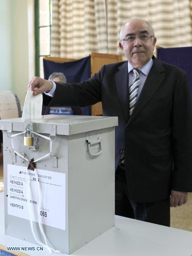 Chipre sostendrá segunda vuelta de elección presidencial