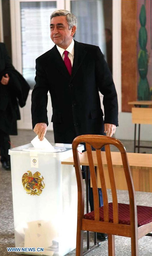 Armenia sostiene elección presidencial