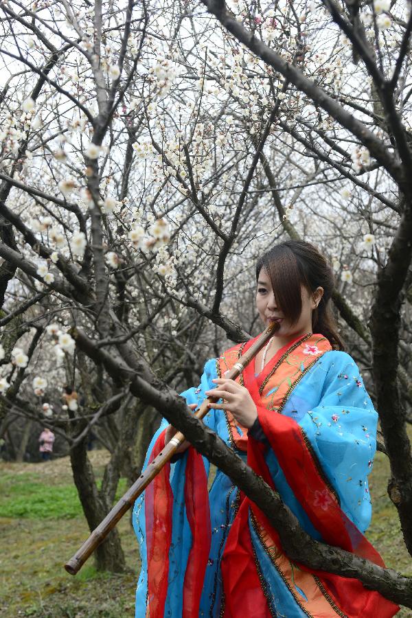 Festival de flores de ciruelo celebrado en Hangzhou 2