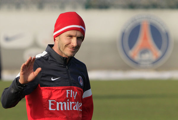 David Beckham promocionará la SuperLiga de Fútbol China