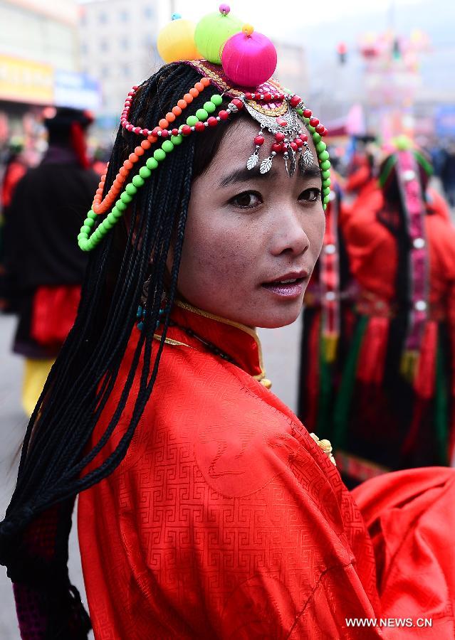 Desfile Shehuo en noroeste de China 8