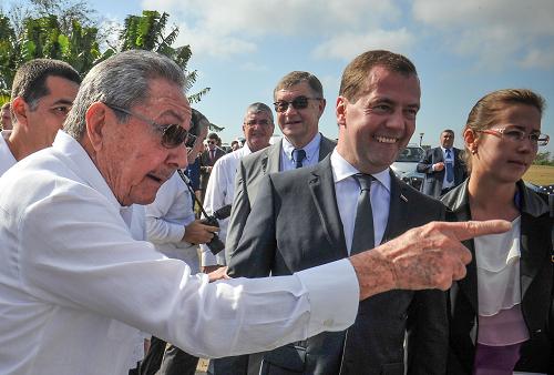 Relaciones Rusia-Cuba son sólidas y estratégicas, dice Medvedev