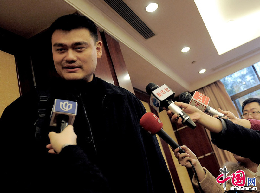 Yao Ming, primera vez el delegado del XII Comité Nacional de la CCPPCh