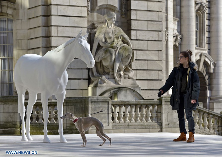 El Caballo Blanco, creado con la tecnologá más avanzada escaneando un caballo vivo