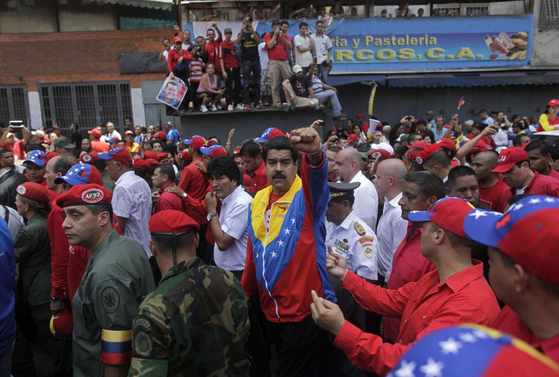 Pueblo venezolano despide a Hugo Chávez