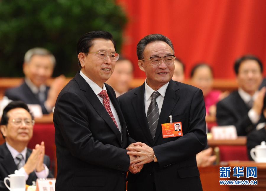 Zhang Dejiang elegido presidente del Comité Permanente de la APN