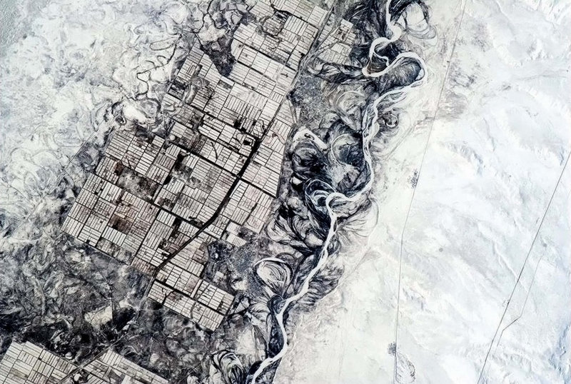 Fotografías del astronauta canadiense desde el espacio 13