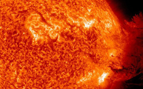 Gran actividad solar amenaza la Tierra en 2013