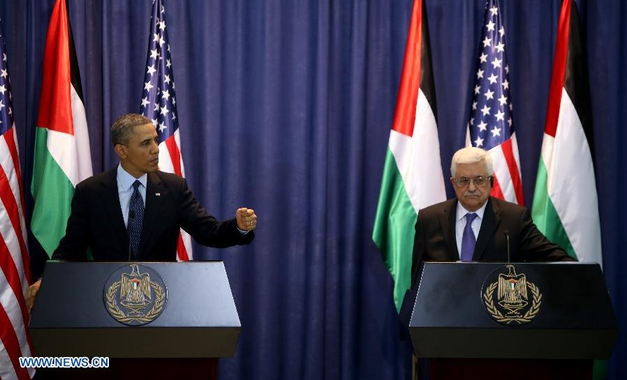 Obama reitera compromiso de EEUU para creación de Estado palestino