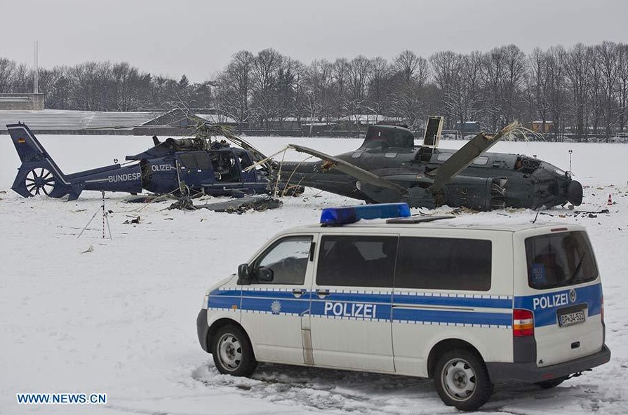 Dos helicópteros se estrellan en Berlín