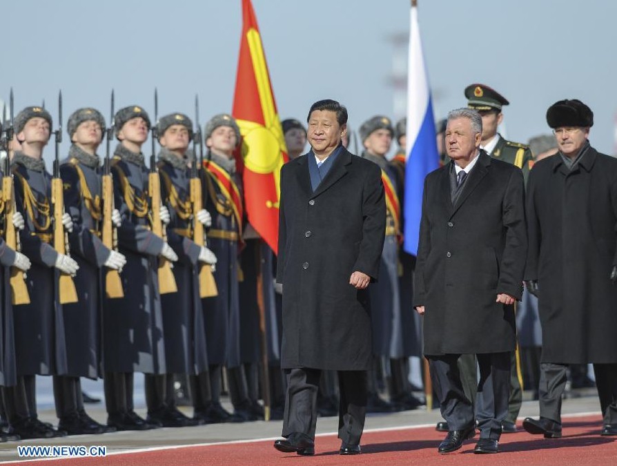 Presidente chino llega a Moscú para visita de Estado 2