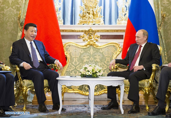 Presidentes de China y Rusia conversan sobre relaciones bilaterales 