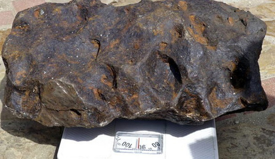 Una familia española guarda un meteorito durante 30 años sin saberlo