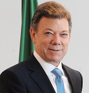 Santos invita a pueblo colombiano a marchar para respaldar proceso de paz