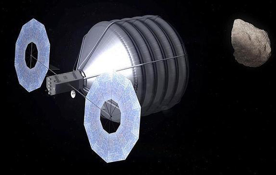 NASA quiere atrapar asteroide y arrastrarlo hasta la Luna