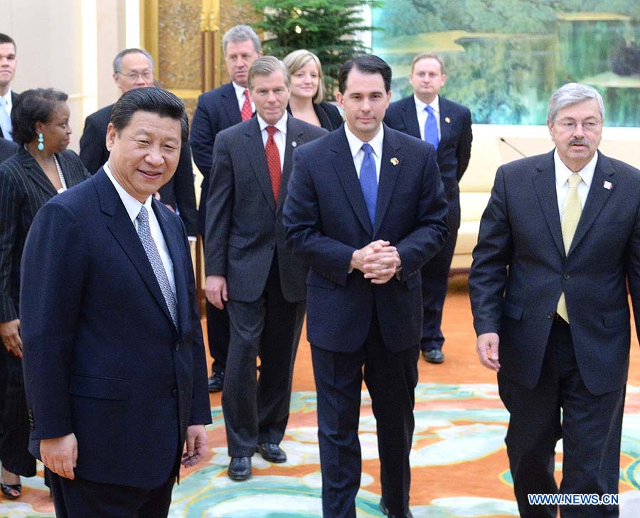Presidente chino se reúne con asistentes a 2° foro de gobernadores China-EEUU