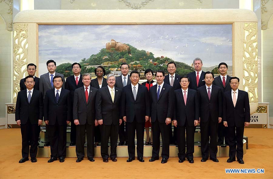 Presidente chino se reúne con asistentes a 2° foro de gobernadores China-EEUU