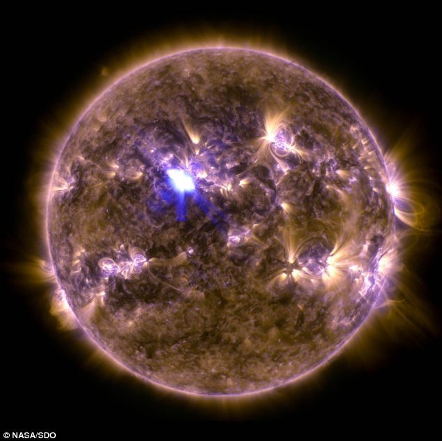 El Sol emite la radiación más potente del todo el año
