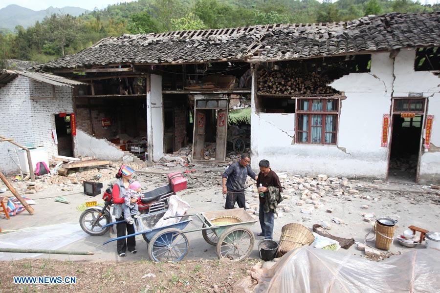 Terremoto de Ya'an menos desastroso que el de Wenchuan, según experto  3
