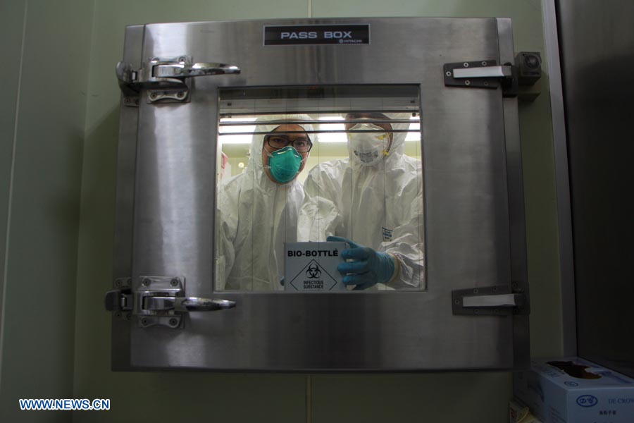 Muestras de cepa de virus H7N9 llega Taiwan desde parte continental