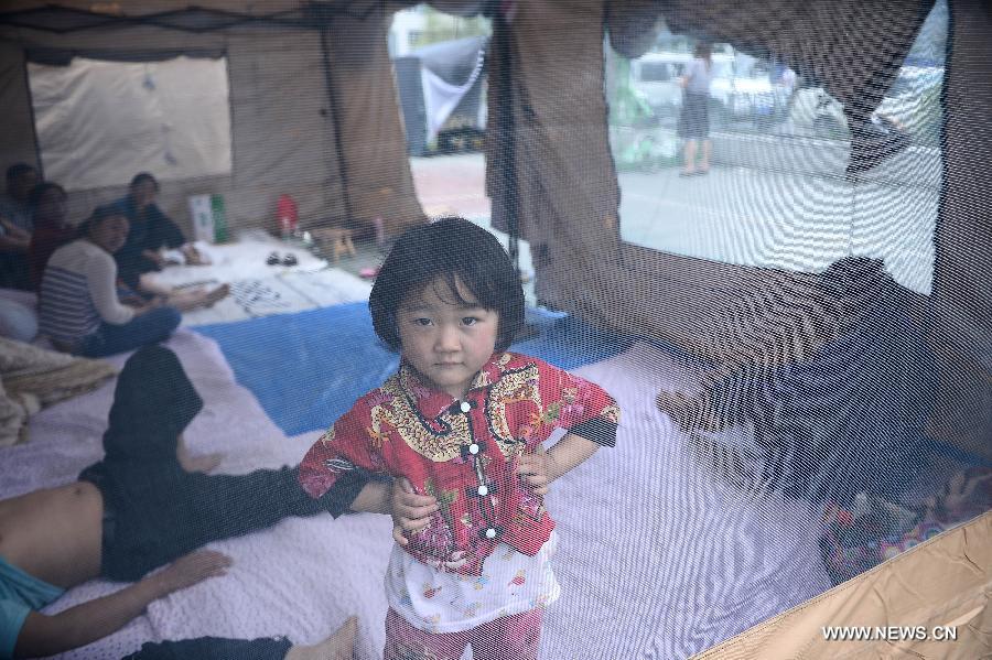 Los niños en las zonas afectadas por el terremoto (3)