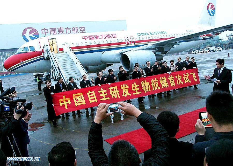 China prueba con éxito su biocombustible en un vuelo de 85 minutos