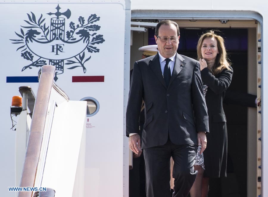 Presidente francés inicia visita a China