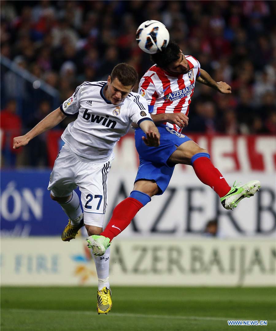 Fútbol: Real Madrid vence 2-1 a Atlético de Madrid en "Derbi"