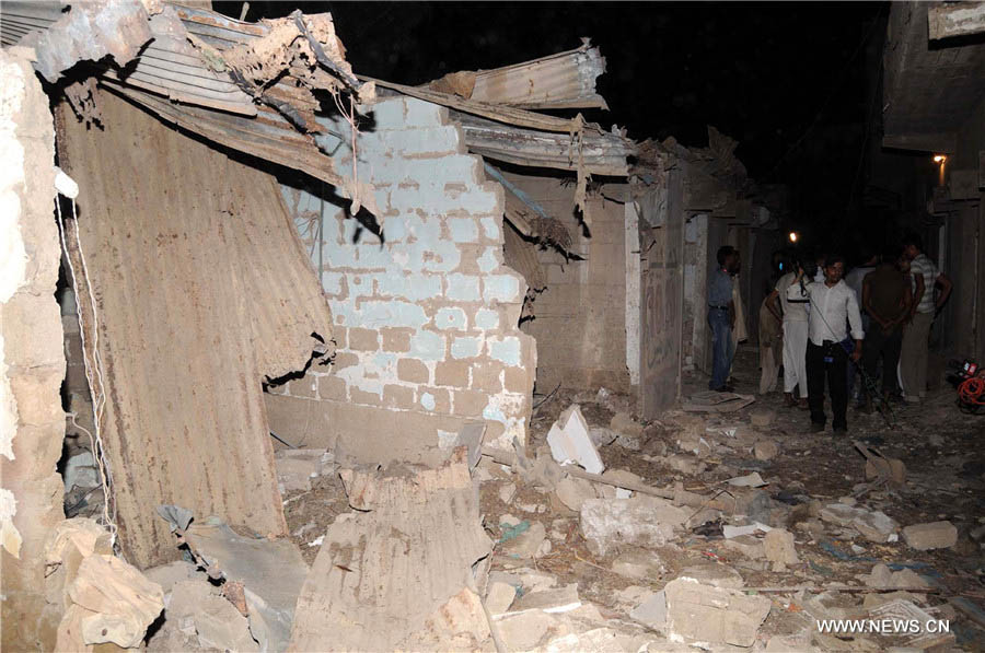Explosión de bomba deja 1 muerto y 10 heridos por en Karachi de Pakistán