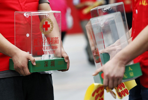 La Cruz Roja China criticada de nuevo