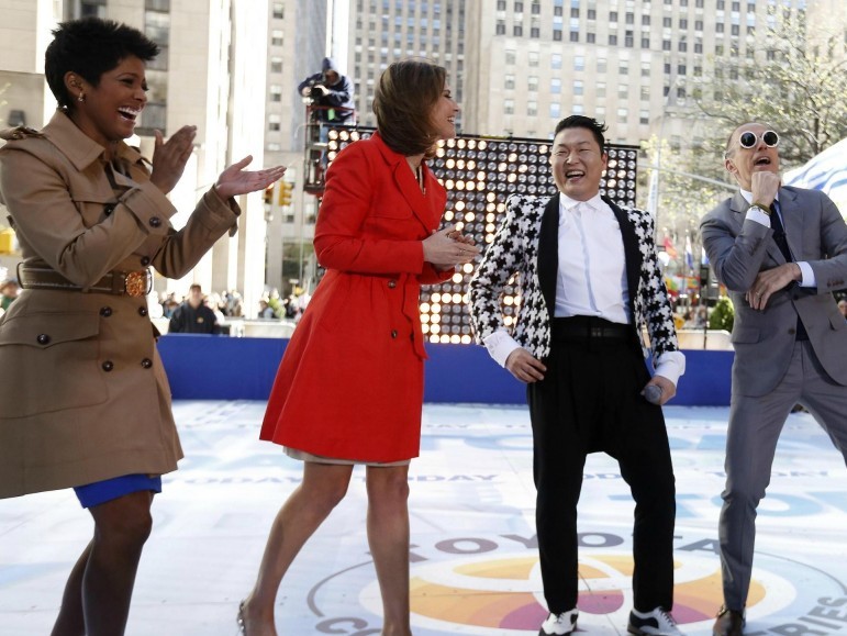Psy ofrece espectáculo en "Today" de NBC (2)