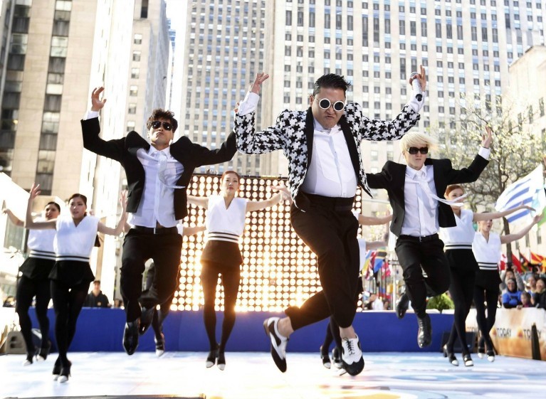Psy ofrece espectáculo en "Today" de NBC
