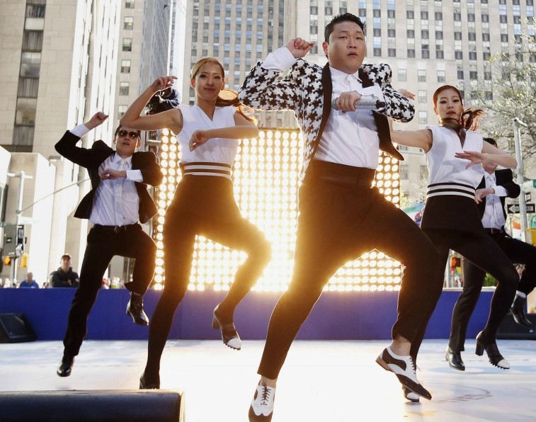 Psy ofrece espectáculo en "Today" de NBC (6)