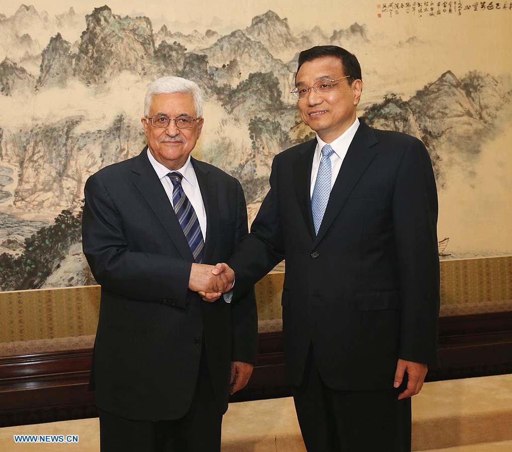 Primer ministro de China subraya apoyo a causa palestina