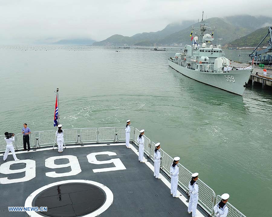 Flotilla de Armada china se dirige al Pacífico oeste para realizar ejercicios de entrenamiento
