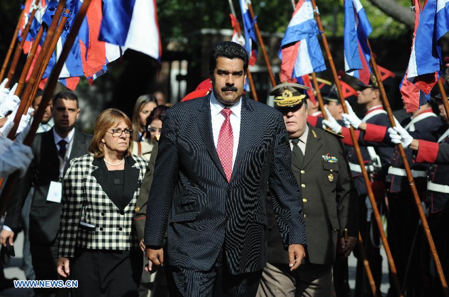 Maduro prevé reingreso de Paraguay al Mercosur cuando asuma Cartes