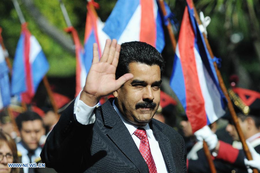 Maduro prevé reingreso de Paraguay al Mercosur cuando asuma Cartes